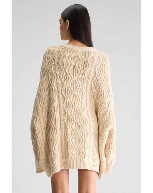 Jersey extragrande Gesk marfil