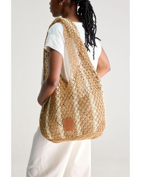 Sac Imarc rayé naturel