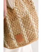 Sac Imarc rayé naturel