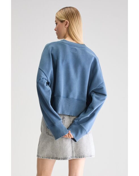 Slenni blauer Jeans-Sweatshirt