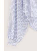 Chemisier Tonka rayée bleue