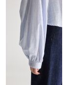 Chemisier Tonka rayée bleue