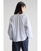 Chemisier Tonka rayée bleue