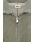 Sudadera Tallis con cremallera de eucalipto