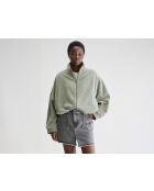 Sudadera Tallis con cremallera de eucalipto