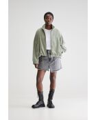 Sudadera Tallis con cremallera de eucalipto