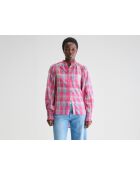 Blusa rosa de cuadros Cassis