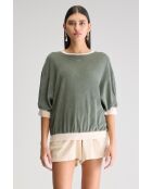 Sudadera Frisby dusty olive