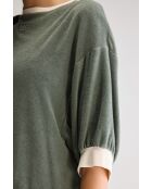 Sudadera Frisby dusty olive