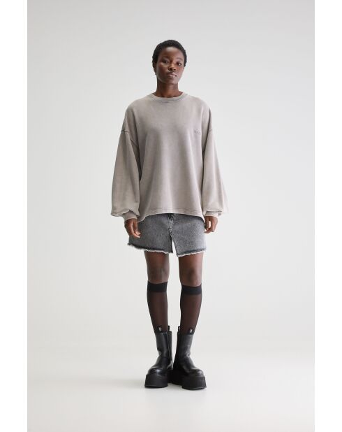 Sudadera Fave gris oscuro