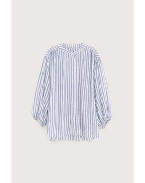 Chemisier Kylie rayée bleue