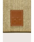 Bolso de hombre dorado envejecido - 40x60x44 cm