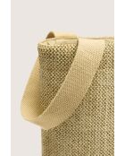 Bolso de hombre dorado envejecido - 40x60x44 cm