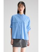 Camicia blu Ketty