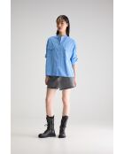 Camicia blu Ketty