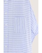 Chemisier Jessie rayé bleu