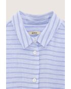 Chemisier Jessie rayé bleu