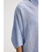 Chemisier Jessie rayé bleu