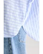 Chemisier Jessie rayé bleu