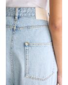 Jeans Perla usó azul claro