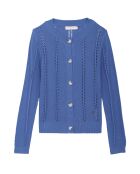 Gilet traforato Milada stile giorno scala blu