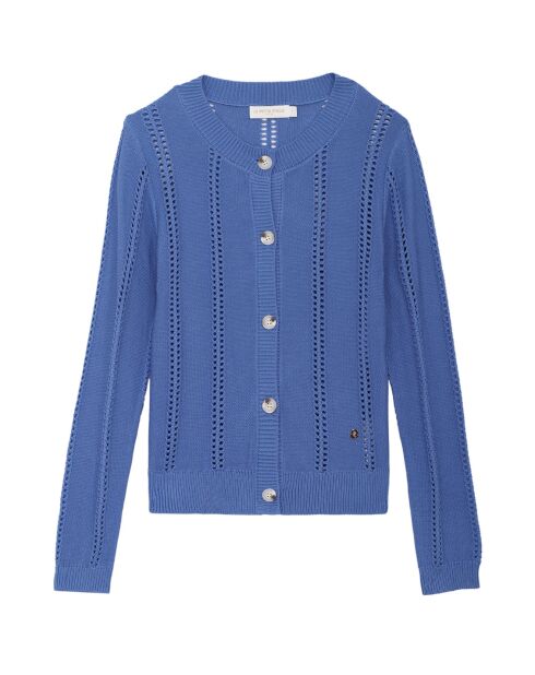 Gilet traforato Milada stile giorno scala blu