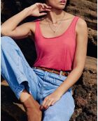 Canotta morbida rosa Diane