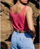 Canotta morbida rosa Diane