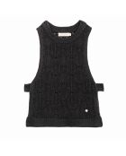 Pull Miro sans manches noir