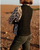 Pull Miro sans manches noir