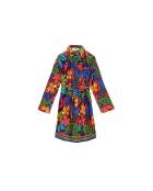 Robe-chemise ample Reeze motif floral hibiscus