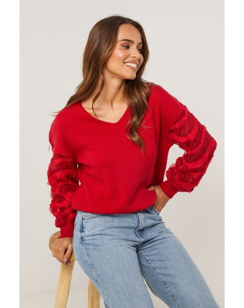 Noa roter Pullover