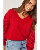 Noa roter Pullover