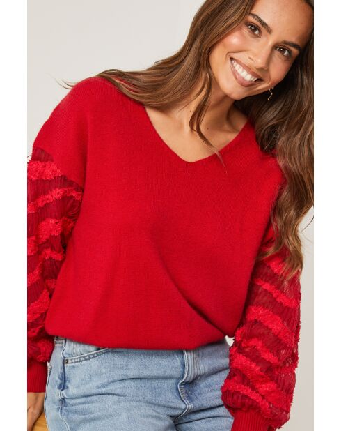 Noa roter Pullover