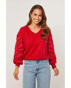 Noa roter Pullover