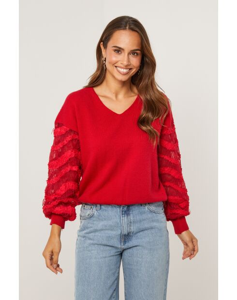 Noa roter Pullover