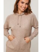 Ensemble pull & pantalon Marguerite taupe