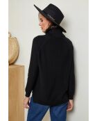 Inès schwarzer Pullover