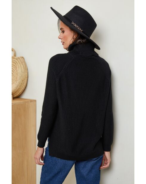 Inès schwarzer Pullover