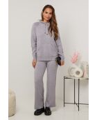 Grijze set met trui en broek van Marguerite