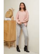 Rosafarbener Pullover Madeleine