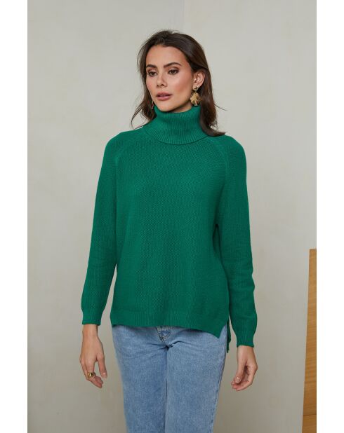 Pull Inès vert