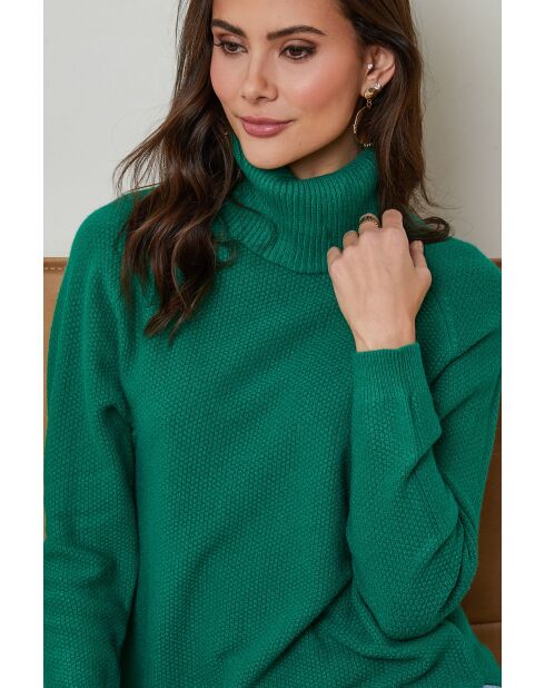 Pull Inès vert