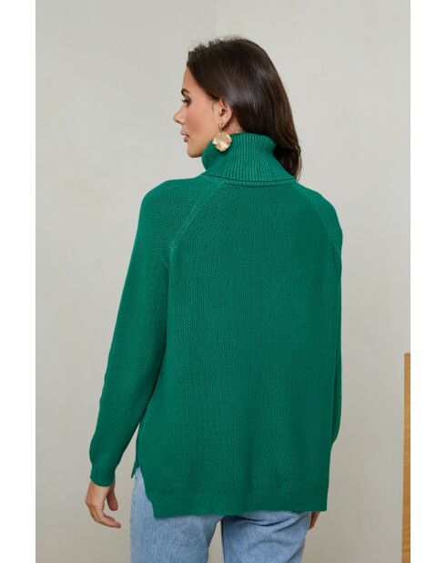Pull Inès vert