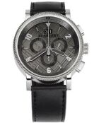 Montre homme BU7683 en cuir noire