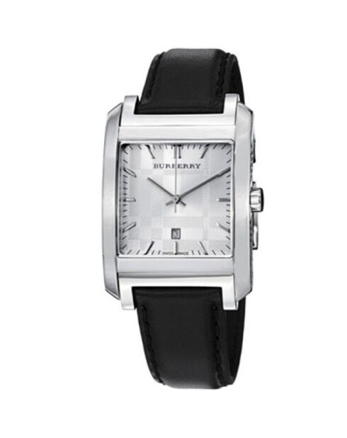 Montre homme BU1570 en cuir noire