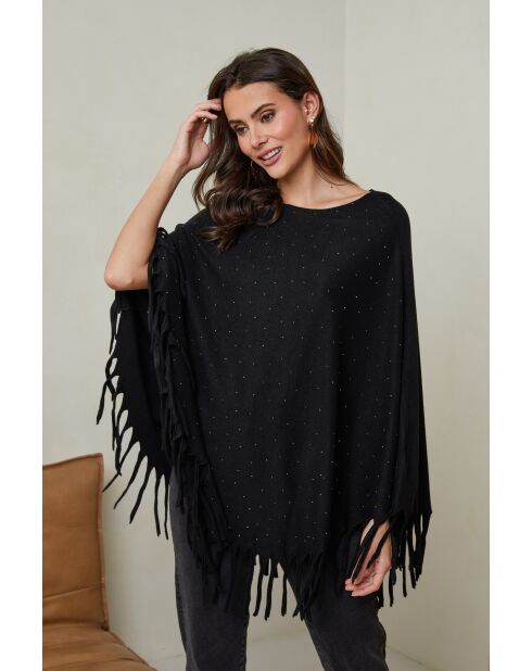 Poncho Marie nero