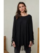 Poncho Marie nero