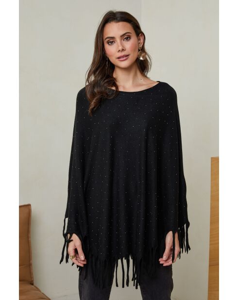 Poncho Marie nero