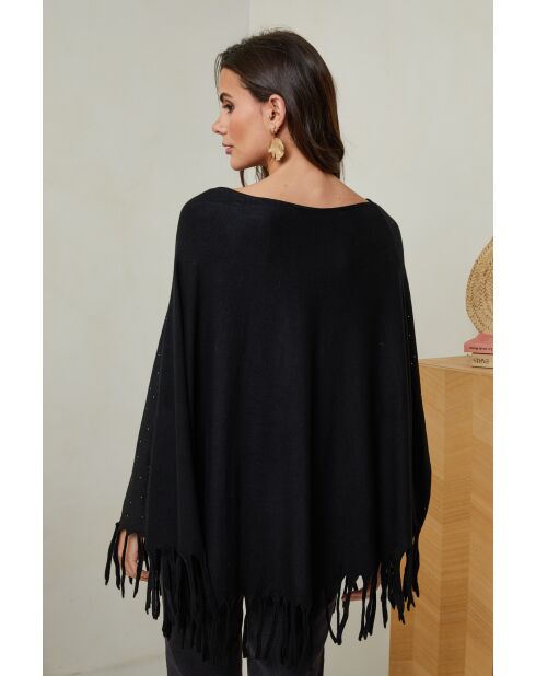 Poncho Marie nero